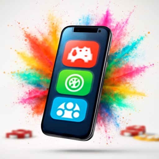 ea777 হাতে ধরা অ্যান্ড্রয়েড ফোন